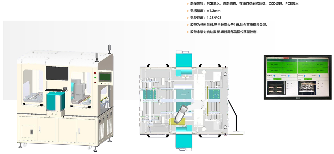 貼裝-雙軌自動貼標(biāo)機
